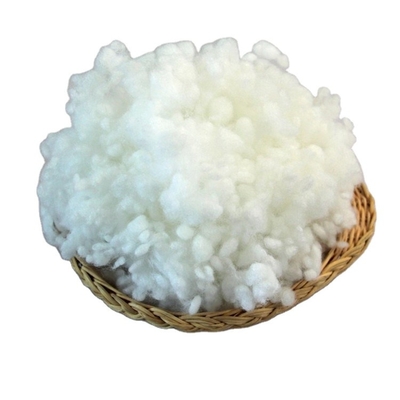 Polyester Recycled Staple Polyester Fibre Fill For Pillows 15D 64MM