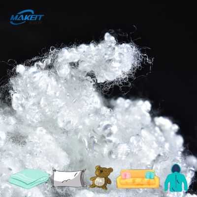 High Tenacity Close Virgin Polyester Staple Fiber Raw White For Toy