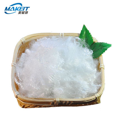 Solid Recycled 1.4D 38mm Non Woven Hollow  Virgin Conjugate Fiber