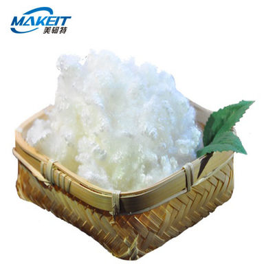 Solid Recycled 1.4D 38mm Non Woven Hollow  Virgin Conjugate Fiber