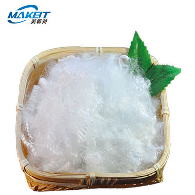 Solid Recycled 1.4D 38mm Non Woven Hollow  Virgin Conjugate Fiber