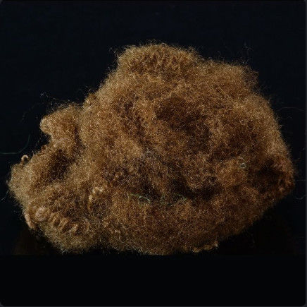 Fluffy And Smooth Pillow Filling Material Recycled Polyester Staple Fiber 15D*64mm
